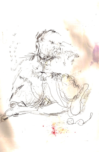 Illustration for article titled The self-portraits of an artist under the influence of meth, PCP, and other drugs